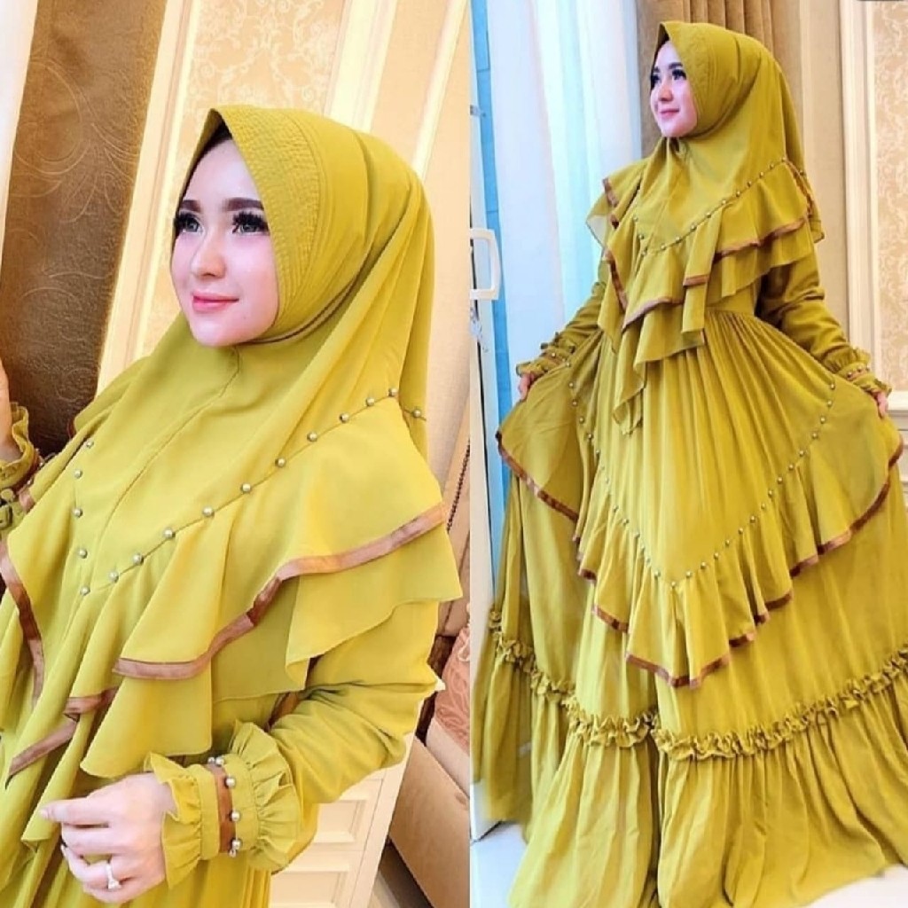 Duvenci Syari MUSLIM SET HIJAB TERLARIS 3