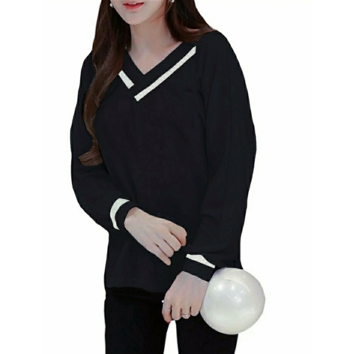 EEE TW Blouse Dian Hitam