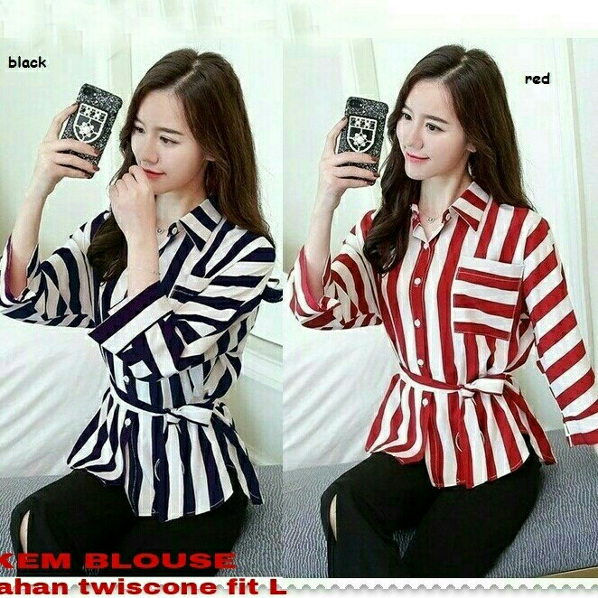 EMM TW Kem Blouse Salur