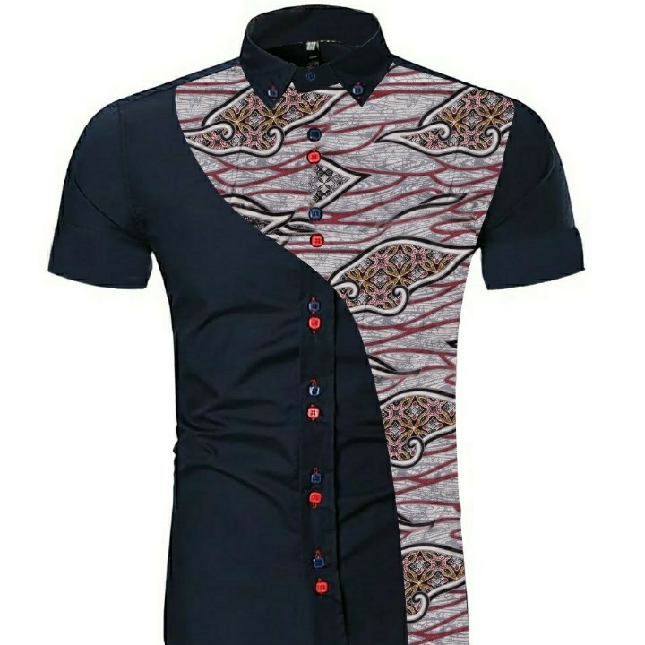 EST Kemeja Boston Navy