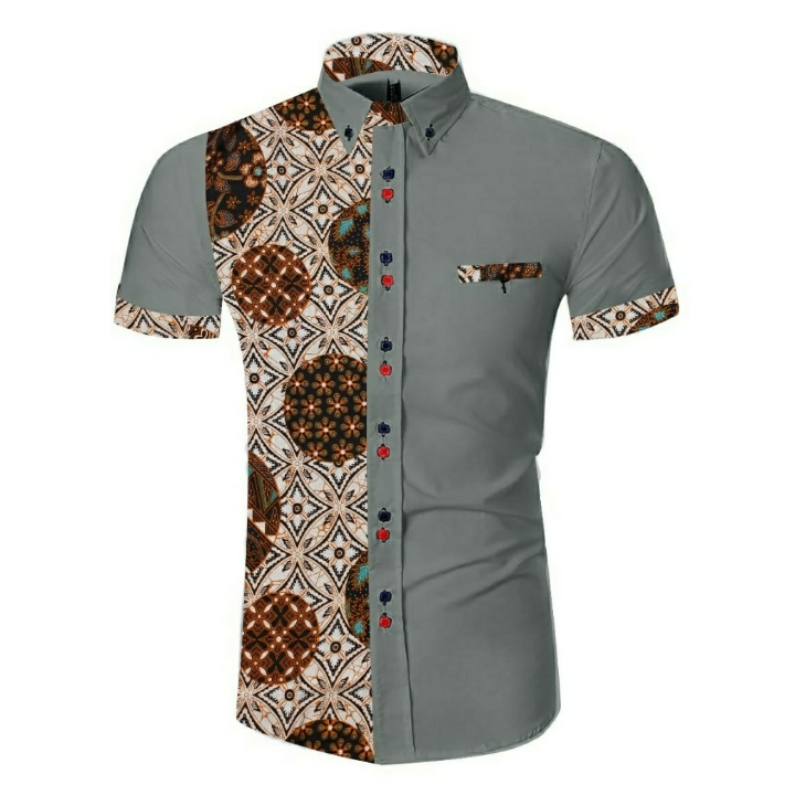 EST Kemeja Jonson Abu