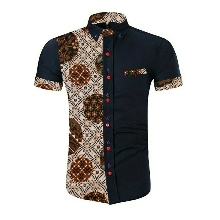 EST Kemeja Jonson Hitam