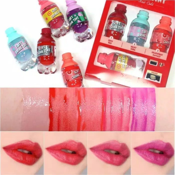 ETUDE HOUSE SOFT DRINK TINT VENDING MACHINE 4 IN 1