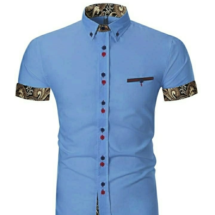 EUU Kemeja Asgard Biru Muda 