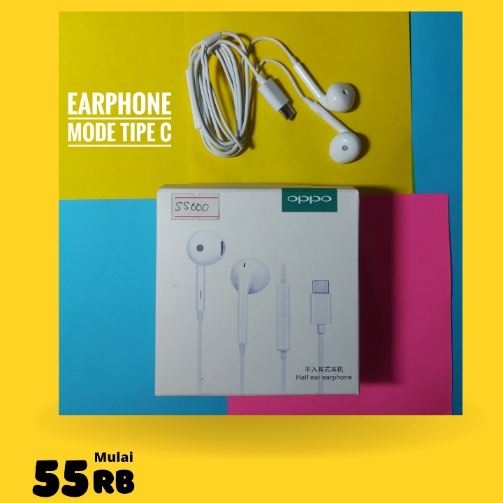 Earphone OPPO Mode TIPE-C