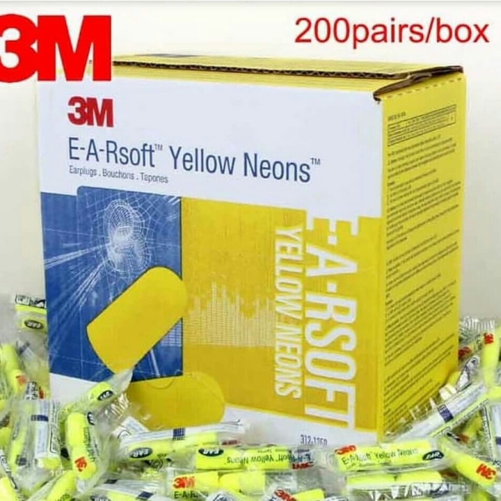 Earsoft Yellow Neons 312-1250 tanpa Tali 