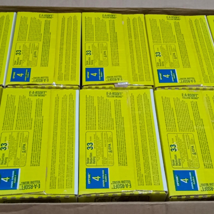 Earsoft Yellow Neons 312-1250 tanpa Tali  4