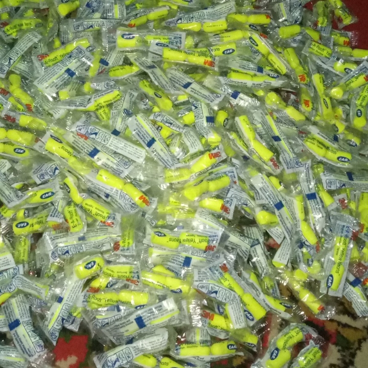 Earsoft Yellow Neons 312-1250 tanpa Tali  5