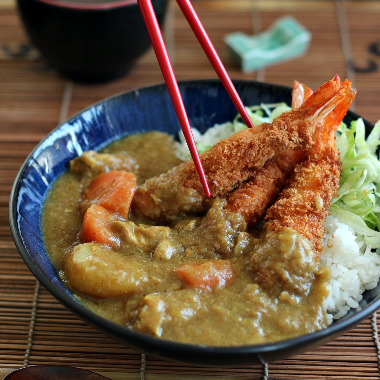 Ebi Furai With Curry