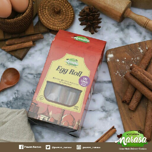Egg Roll UBI UNGU-Dus 150 g