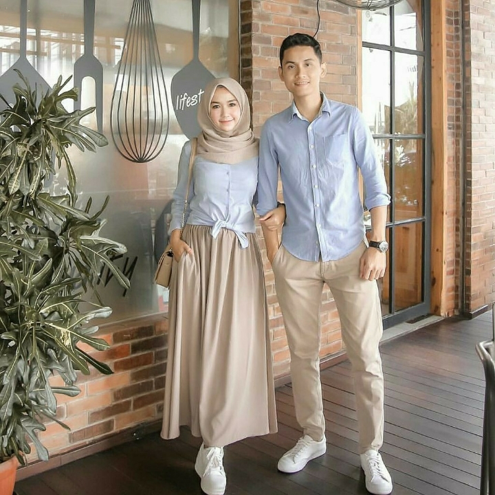 Element Baju Couple Muslim Terbaik