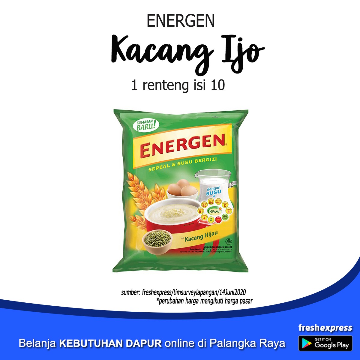 Energen Kacang Ijo