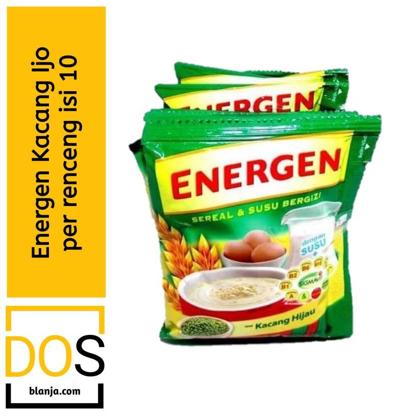 Energen Kacang Ijo Kemasan Renceng