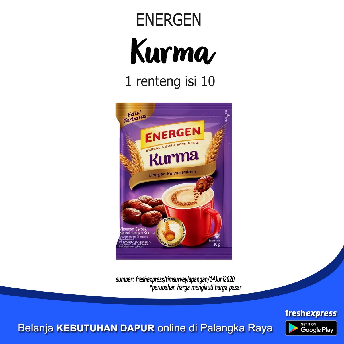 Energen Kurma Isi 10