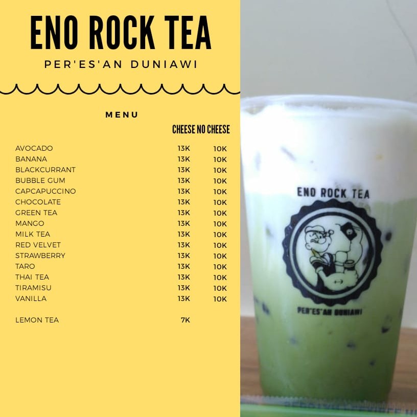 Eno Rock Tea No Chesse