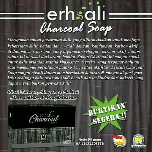 Erhsali Charcoal Soap
