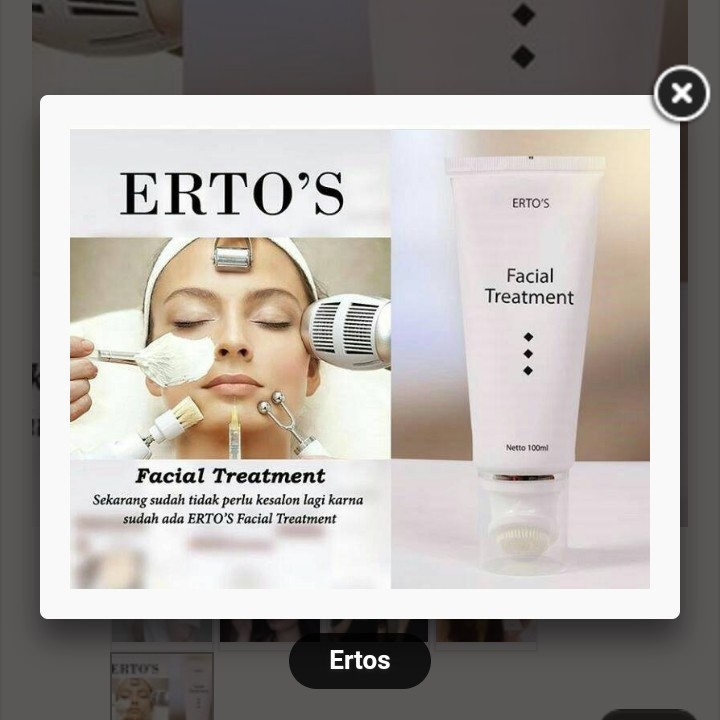 Ertos Facial Treatment BPOM