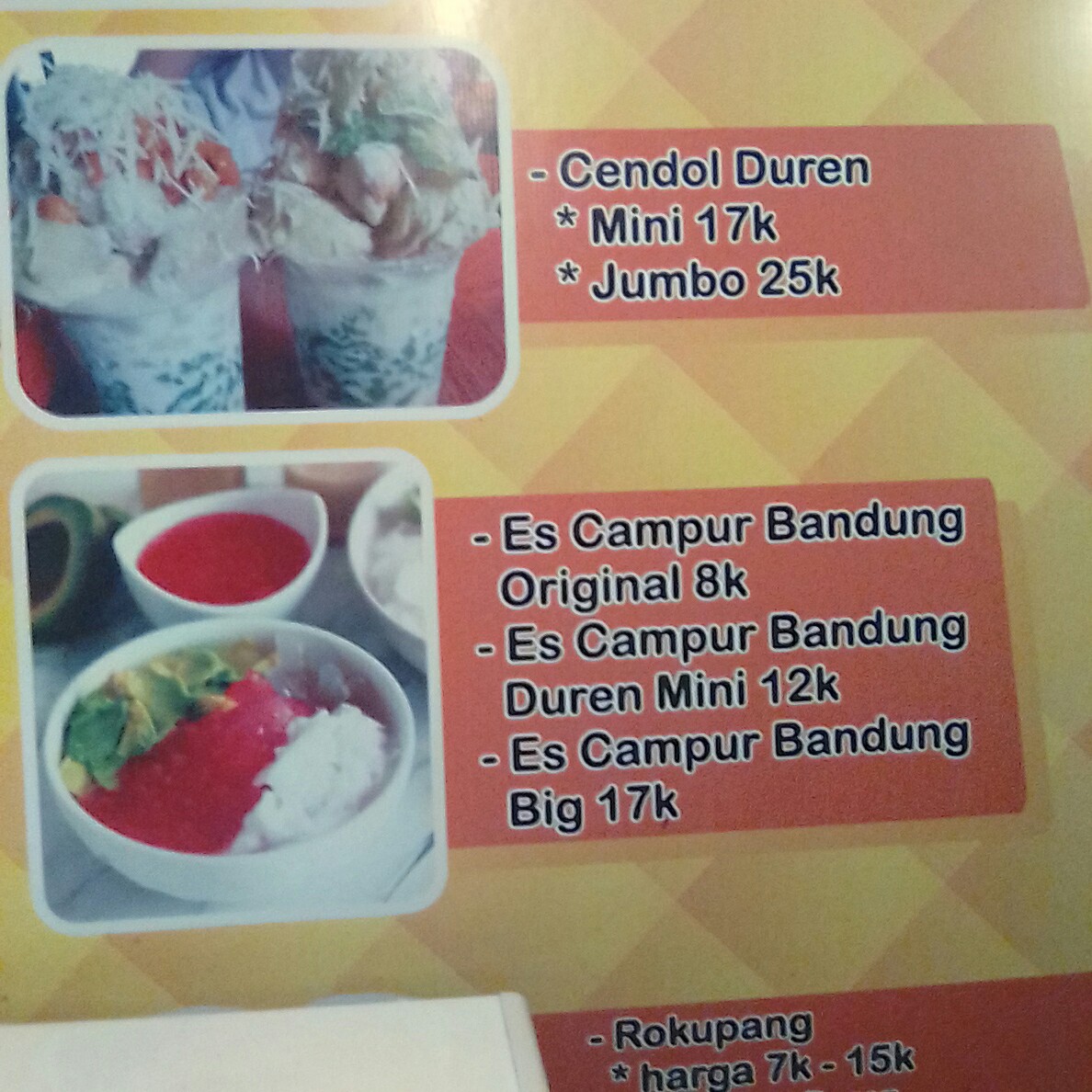 Es Campur Bandung