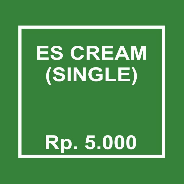 Es Cream Single