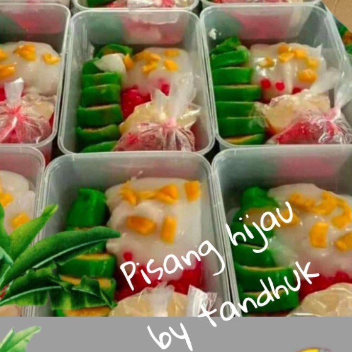 Es Dawet Pisang Ijo