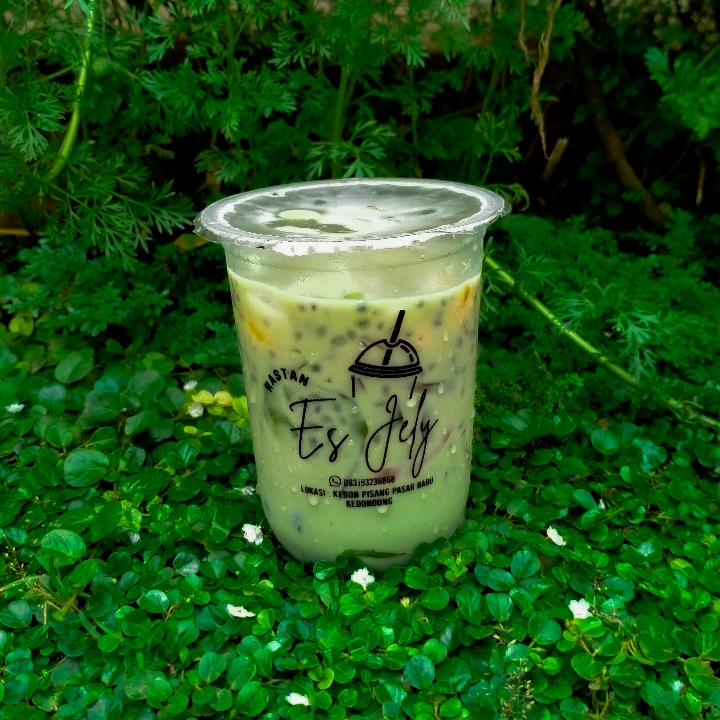 Es Jelly  Rasa Green Tea