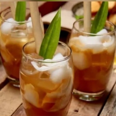 Es Jeruk Kelapa Gula Aren