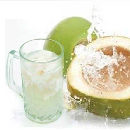 Es Kelapa Gula Putih