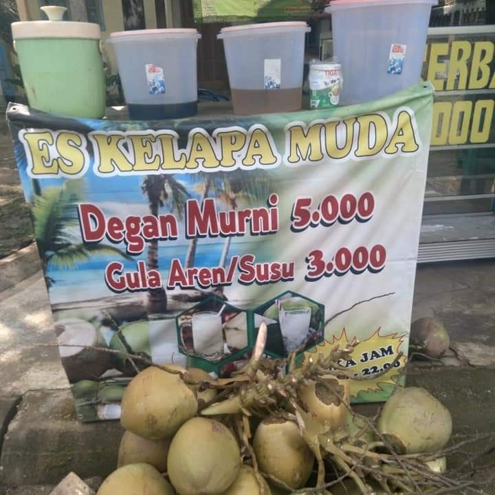Es Kelapa Muda Gula Aren Asli