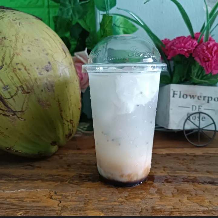 Es Kelapa Muda Mocca