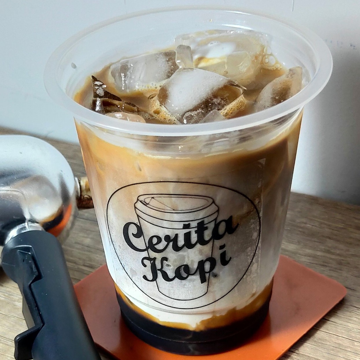 Ice Cappucino with Aren Sugar