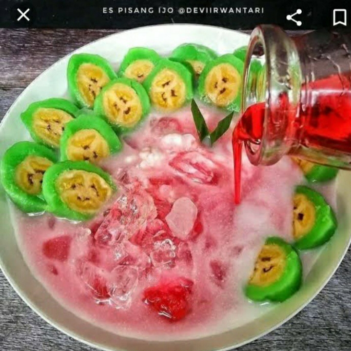 Es Pisang Ijo
