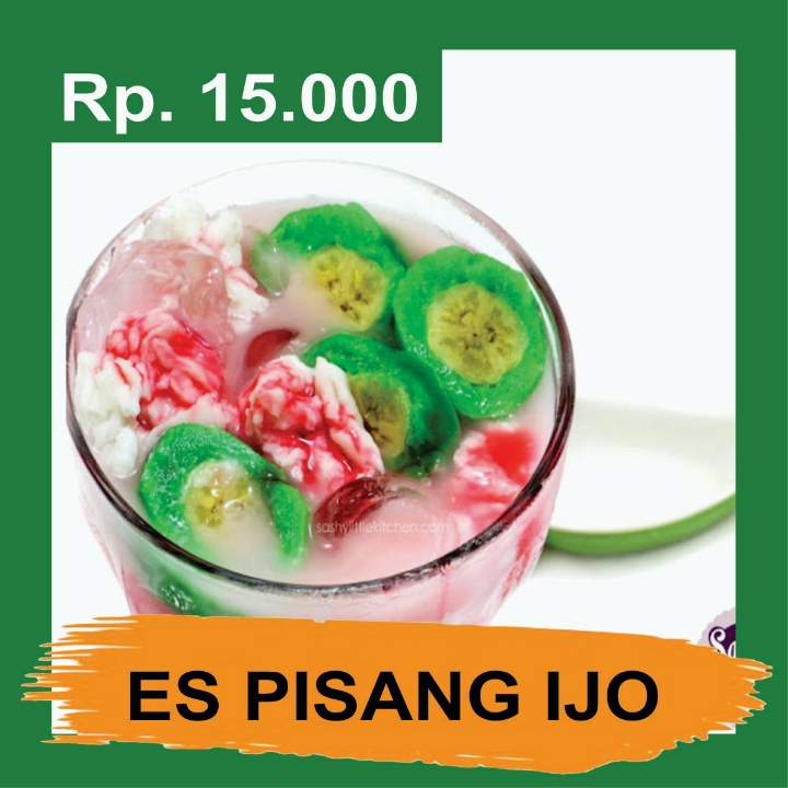 Es Pisang Ijo