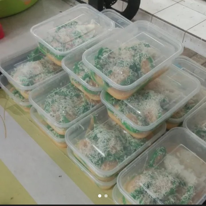Es Pisang Ijo Original