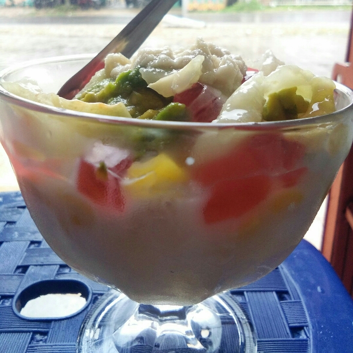 Es Serut Pake Durian