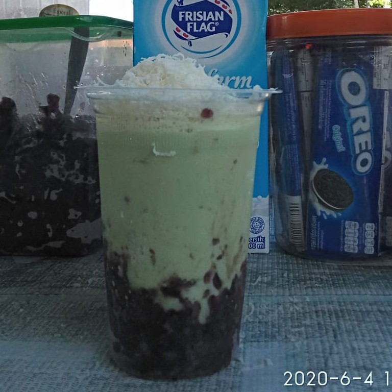 Es Susu Ketan Rasa Orange Milk 2