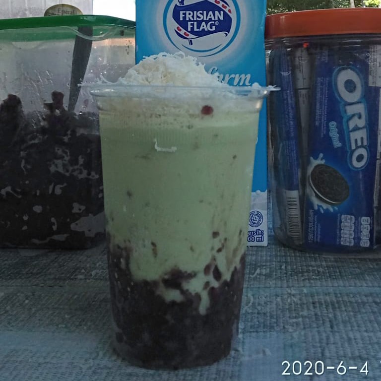 Es Susu Ketan Rasa Matcha