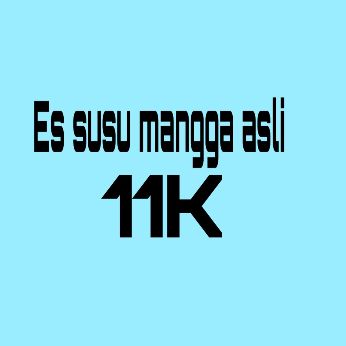 Es Susu Mangga Asli