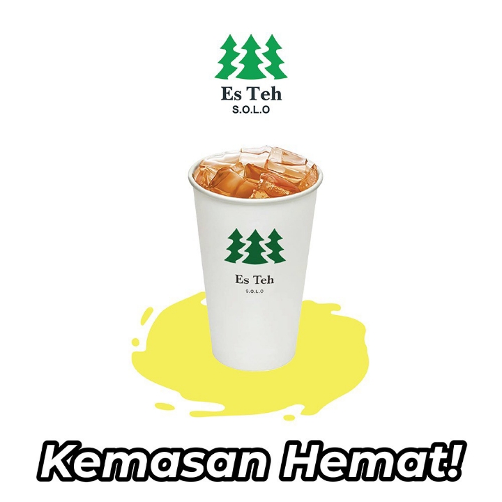 Es Teh Solo Original Small Cup