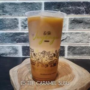 Es Teh Susu Caramel