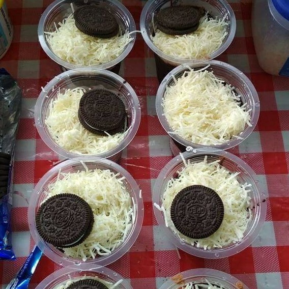 Es kepal Keju oreo