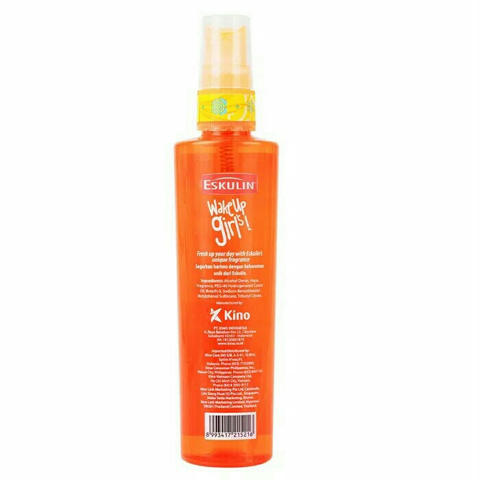 Eskulin Spray Cologne Wake Up Girls 105 Ml 2
