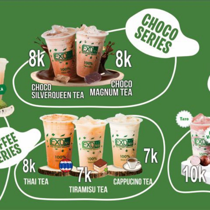 Exo Tea Choco Series 