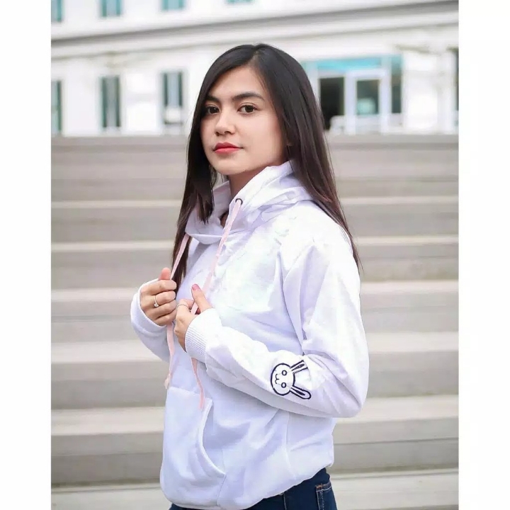 EyeBuny Sweater Hoodie Wanita Lucu 5