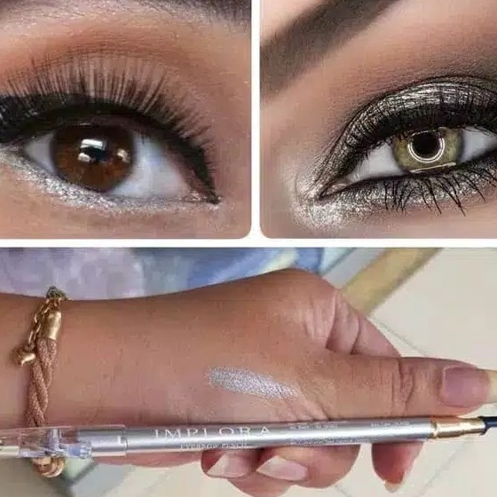 Eyeliner Pensil Implora Khusus Silver