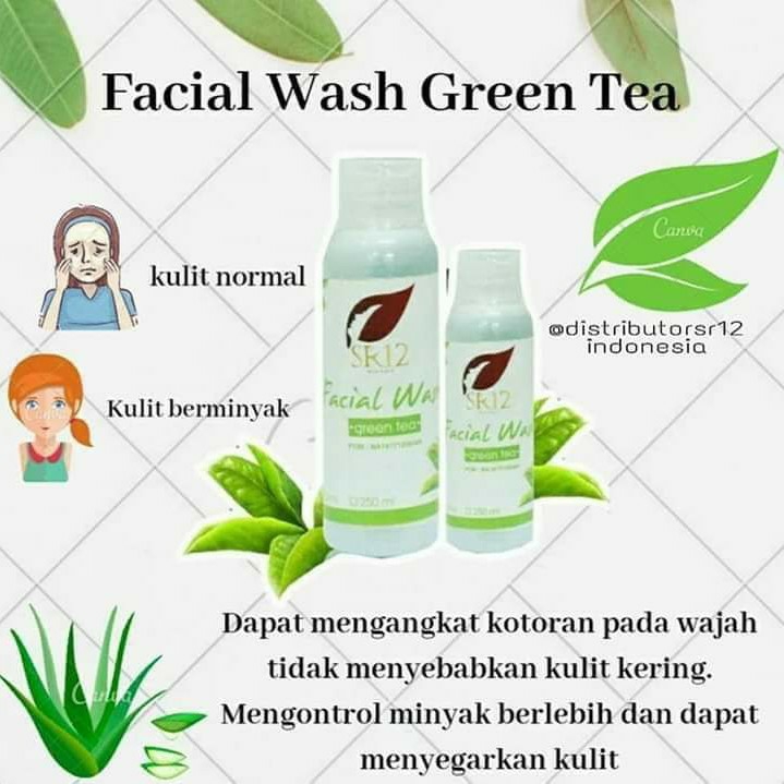 FACIAL WASH GREEN TEA