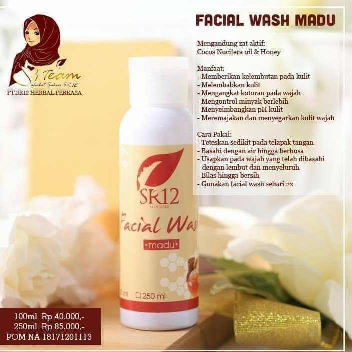 FACIAL WASH MADU