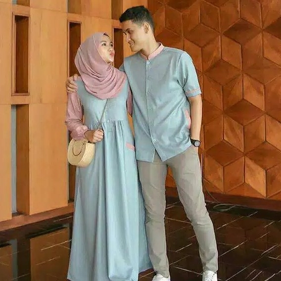 FAIZA COUPLE BLUE