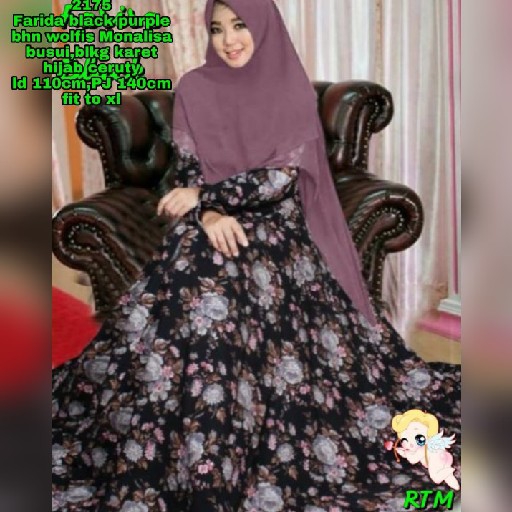 FARIDA BLACK PURPLE