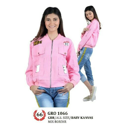 FASHION DEWASA SWEATER  JAKET WANITA - GRO 1066