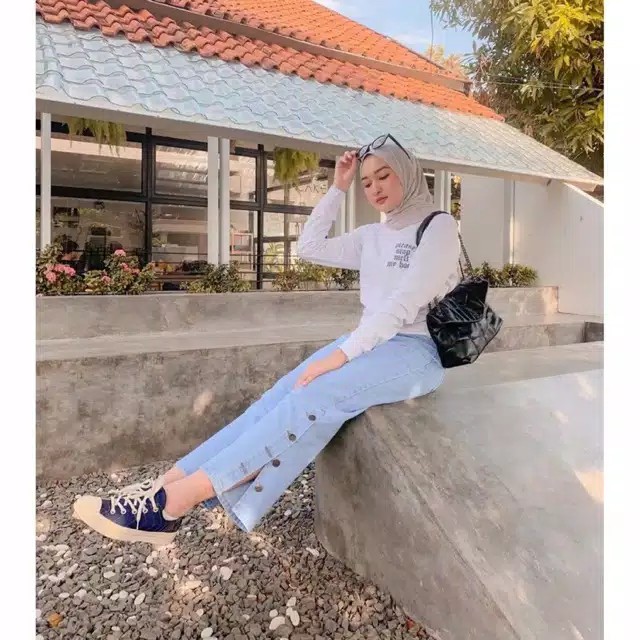 FEME KULOT JEANS KANCING SAMPING 3